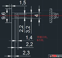 Железные -галванизированные шаги половина -воздушные заклепы, 4*4,5 длиной, 65 юань/одна тысяча штук, настраиваемые