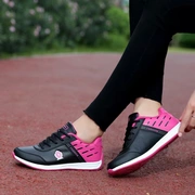 Giày thể thao da mùa thu và mùa đông chính hãng Giày đi bộ của phụ nữ thấp để giúp giày chạy không thấm nước và thoáng khí, giày a361