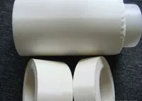 Белая глянцевая термостойкая лента, клей с тефлоновым покрытием
