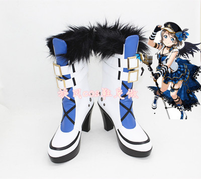 taobao agent C9317lovelive Water Group COS Punk Rock Rock Peno Wake Watanabe COSPLAY Shoes COS Shoes