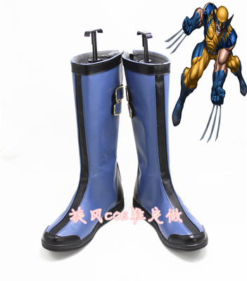 taobao agent C1860X Men's Wolverine COSPLAY shoes cos shoes to draw