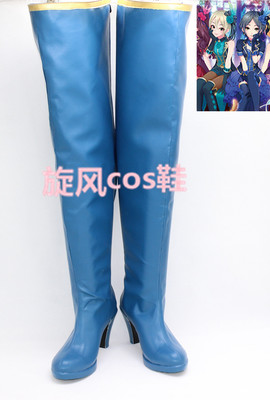 taobao agent C0635 Idol Master Cinderella Girl Tulip Speed Water Play COS Shoes to Customize