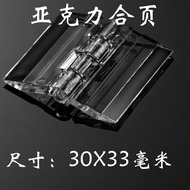 bản lề sàn cửa gỗ Bản lề acrylic trong suốt bản lề acrylic rời hộp lưu trữ phụ kiện gấp nhựa plexiglass bản lề nhỏ cửa bản lề âm bản lề thủy lực vvp