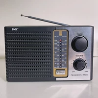 Wanshi Black Silver Poy Radio Radio Scratch