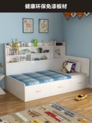 Đặc biệt mới cho trẻ em 1.21.5 giường m đơn giường đôi kết hợp giường kệ lưu trữ nâng sofa - Giường