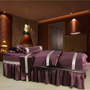 Beauty bedspread gia đình massage bedspread của bốn bộ - Trang bị tấm