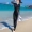 Quần bơi thể thao chuyên nghiệp phù hợp với nữ Xiêm quần dài tay áo tắm chống nắng quần áo khô nhanh quần áo mẹ lặn phù hợp với ống thở - Bộ đồ bơi One Piece đồ bơi nữ 1 mảnh