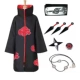 Naruto tổ chức Akatsuki cos quần áo anime thế hệ thứ tư Namikaze Minato áo choàng ngoại vi quần áo Naruto Sasuke