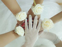 Свадебные принадлежности сестер запястье цветочные корейские подружки невесты