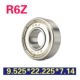 bạc đạn koyo chính hãng Bi rãnh sâu inch thu nhỏ vòng bi nhỏ R3 R4 R6Z R8ZZ đường kính trong 4.76/6.35/ 9.52/12.7mm bạc đạn chà vòng bi 6208