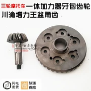 Xe ba bánh 13 răng ngắn 37 răng lưu vực Chuanyu Zengli Wang sang số phía sau tích hợp bánh răng tăng cường gói bánh răng - Xe máy Gears