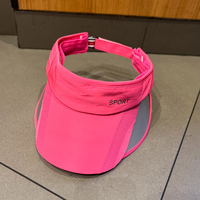 Rose red SPORT/retractable plate empty top hat
