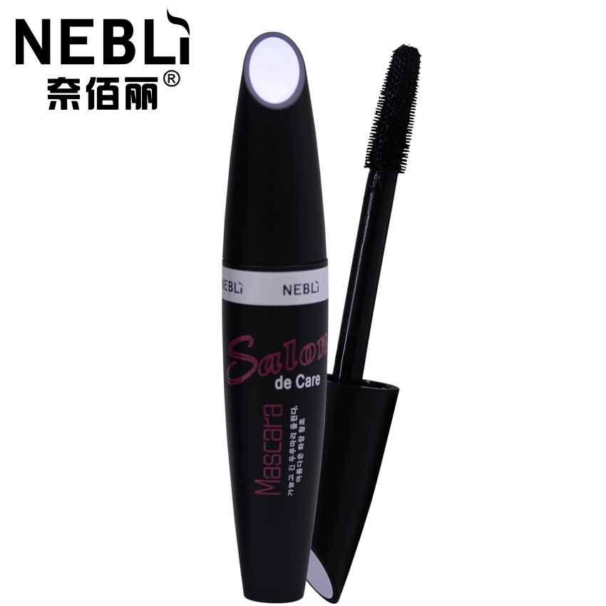 Sản phẩm mới cập nhật Nai Baili cho mắt dày, dài và quyến rũ Mascara đen mỡ không thấm nước đầu cọ silicone mắt to - Kem Mascara / Revitalash