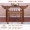Yiming thế giới gỗ gụ đồ nội thất cánh gà gỗ Zhongtang sáu mảnh gỗ cổ trường hợp dải cho bảng tám cổ tích bàn - Bàn / Bàn