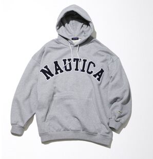 NAUTICA CITY BOY Hasegawa Подготовка груди Вышивка набивной верёвки капюшонный курс обвод