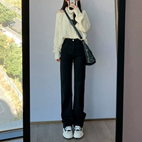 Черная девять -точка весенняя и осенняя модель