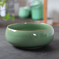 Творческая китайская ретро пепельница, Longquan Celadon Middle Tea Play
