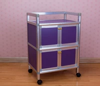 Двойной шкаф с пурпурной квадратной трубкой
