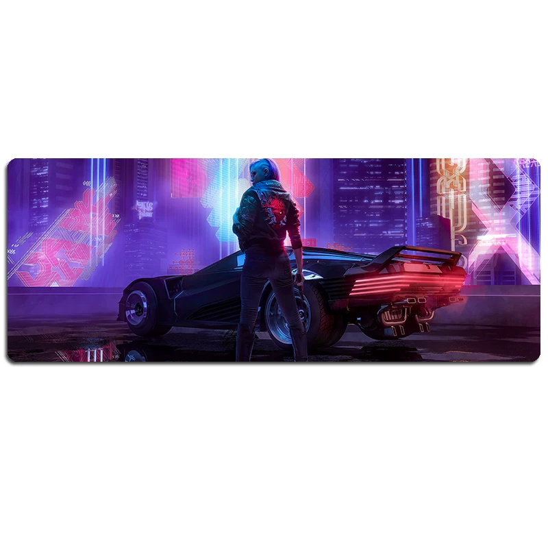 Киберпанк 2077Киберпанк Кнурвис игровое периферийное устройство супер большой мыши коврик