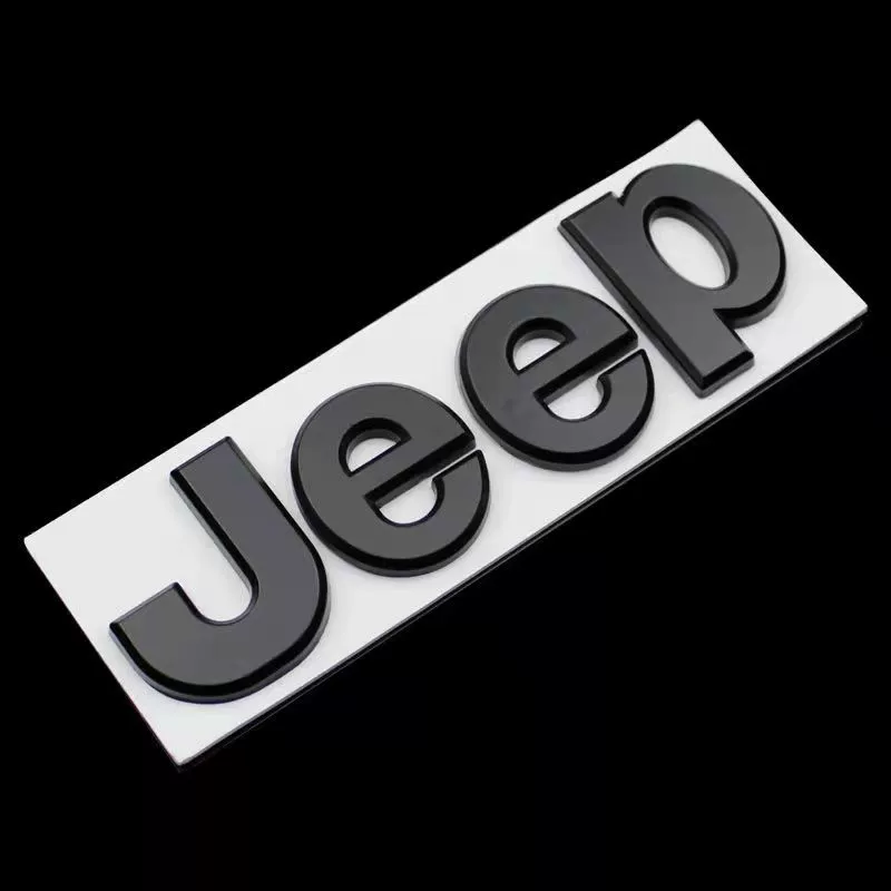 miếng dán phản quang ô tô Jeep Jeep Label 213 Little Cherokee Free Light Liberty Freedom logo oto tem dán nắp capo xe ô tô 