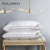 Fuli Real Gold Cotton Mềm Đặc biệt Gối mềm Gối đơn Gối lõi Bông Vui lòng lấy 2 - Gối gối văn phòng