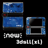 MỚI 3DSLL3DSXL máy đau lá nhãn dán Pocket pet elf 3ds màu phim hoạt hình dán màu đau - DS / 3DS kết hợp miếng dán 3d máy game