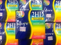 索尼 /Sony 3.5 -Inch Blank Soft Disk 1.44 Disk 10 Таблетки Установлены пустой мягкий диск оригинал