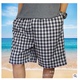 Một Luo quần của nam giới quần short pyjama mùa hè ba quần cotton loose boxer tóm tắt kích thước lớn quần nhà quần lớn Quần short