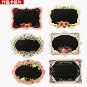 Nail Art Display Paper Paper Practice Art Hoàn thành Bảng hiển thị Nail Art Color Card Frame A Piece Công cụ trang trí - Công cụ Nail