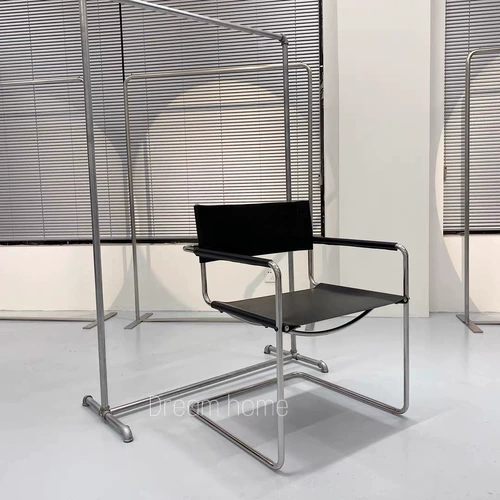 Мечта дома средневековья г -н Стул Стул из нержавеющей стали Стул Труба Современный простой базовый музей Баухаус