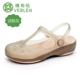 VEBLEN Crocs Nữ Y Tá Dép Bệnh Viện Điều Dưỡng Phòng Thí Nghiệm Chống Trơn Trượt Dép Thoải Mái Mũi-Nắp Giày Nữ