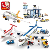 Аэрокосмический конструктор, самолет, игрушка для мальчиков, интеллектуальная головоломка, истребитель, модель, подарок на день рождения