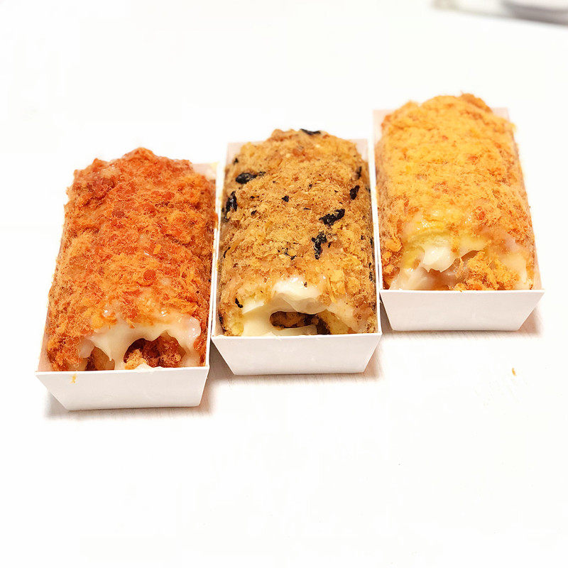 南京千里酥爆浆肉松卷肉松小贝沙拉卷海苔肉松蛋糕三盒装包邮