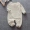 Bộ đồ yếm cho bé mùa xuân và mùa thu 0-6 tháng nam nữ đồ lót cho bé hai bộ đồ ngủ bằng cotton 9 mùa đông