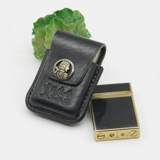 Защитная зажигалка ручной работы, универсальный чехол, из натуральной кожи, защита при падении