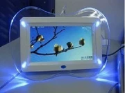 Aiyi 7 inch Apple type đèn đa chức năng khung ảnh kỹ thuật số Màn hình HD album ảnh điện tử khung ảnh kỹ thuật số acrylic