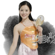 Yi Jia phần mỏng Ess sơn ít vẻ đẹp lady 100% tạp dề lụa vẽ tay bộ đồ ngủ lụa tạp dề nhiều màu