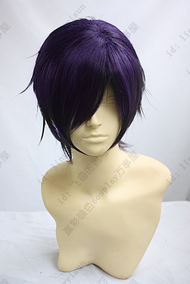 taobao agent Black wig, cosplay