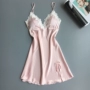 Hàng ngày đặc biệt mùa hè ren đồ ngủ phụ nữ tình dục với ngực pad nightdress ống đầu dây đeo trang phục dịch vụ nhà đầm xòe đẹp