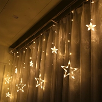 Украшение, светодиодный макет, звездное небо, весенняя ткань, мигающий свет, популярно в интернете