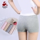 Nữ cotton boxer tóm tắt bốn góc quần bàn chân phẳng mùa hè chống ánh sáng quần an toàn trung eo cô gái cô gái quần short Giống cái