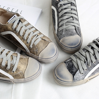 韩国代购【vans/范斯】2015男女情侣复古牛皮运动板鞋 vn-018cgxe