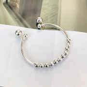 Hàn Quốc Nine Transit Pearl Silver Bell Tua Bracelet Vòng tay may mắn Phụ nữ Vòng tay khí chất hoang dã