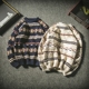 Mùa thu và mùa đông Nhật Bản dân tộc sọc khâu áo len nam lỏng lẻo vài sinh viên áo len hoang dã thời trang áo khoác Cặp đôi áo len
