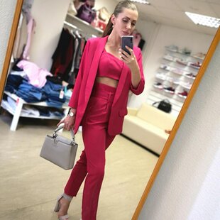 [Два кусок наборы women fashion suits ]