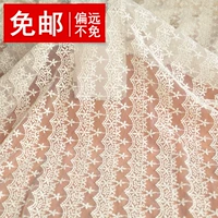 Белая кружевная ткань, одежда, платье, пижама, с вышивкой, кружевное платье