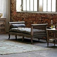 Ретро диван из натурального дерева для отдыха, французский стиль, в американском стиле, сделано на заказ
