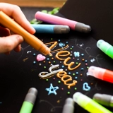 Бесплатная доставка корейская волшебная пузырька Желли ручка 6 цвет в пеной ручке