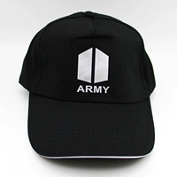 BTS Bulletproof Youth League Tên người hâm mộ ARMY Bullet New Logo Cotton Mũ bóng chày - Bóng chày một quả bóng chày