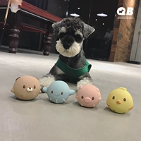 Qbpetio Экспортируйте японскую домашнюю собаку кусать звук резиновые игрушки снежные собаки и собака игрушка